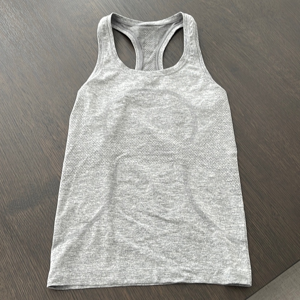 Lululemon Athletics Perfect Tank top Racer back 4 gray